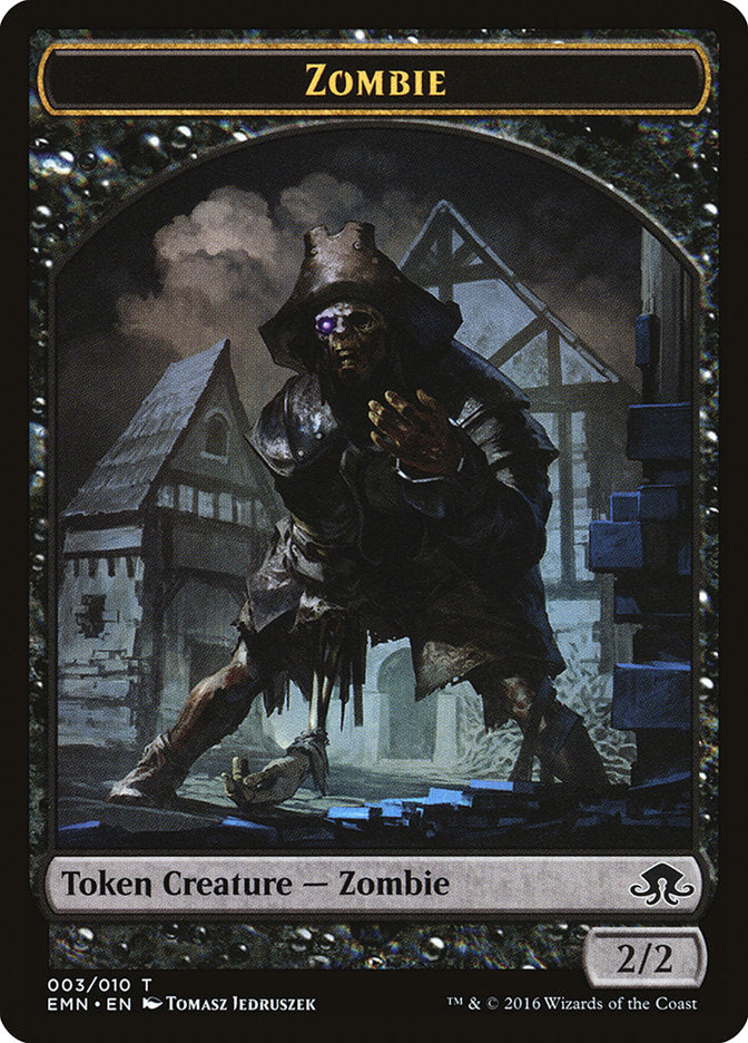 Zombie (003/010) [Eldritch Moon Tokens] | Play N Trade Winnipeg