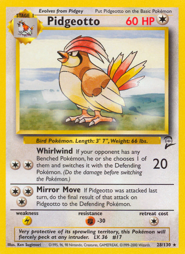 Pidgeotto (28/130) [Base Set 2] | Play N Trade Winnipeg