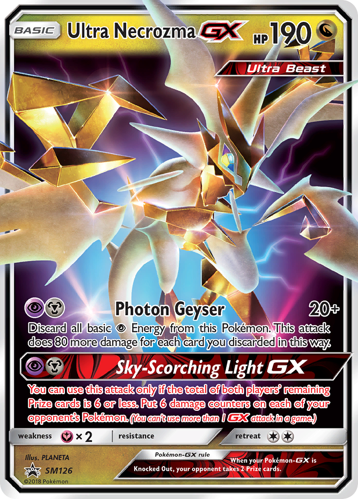 Ultra Necrozma GX (SM126) [Sun & Moon: Black Star Promos] | Play N Trade Winnipeg