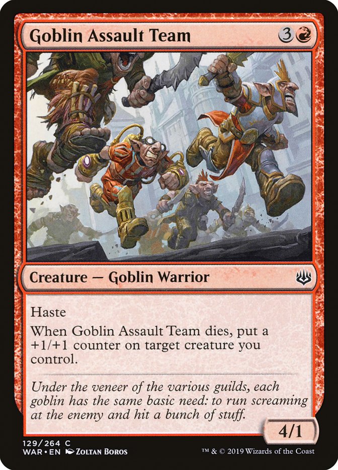 Goblin Assault Team [War of the Spark] | Play N Trade Winnipeg