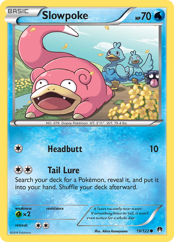 Slowpoke (19/122) [XY: BREAKpoint] | Play N Trade Winnipeg