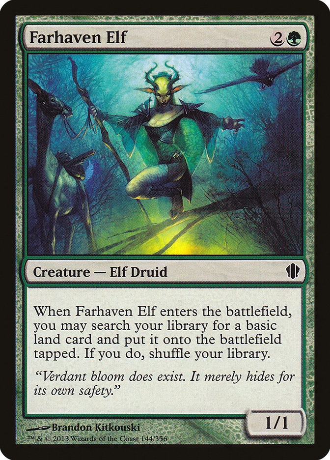 Farhaven Elf [Commander 2013] | Play N Trade Winnipeg