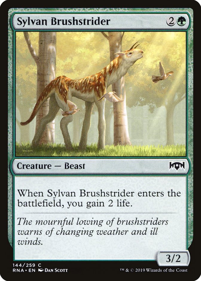 Sylvan Brushstrider [Ravnica Allegiance] | Play N Trade Winnipeg