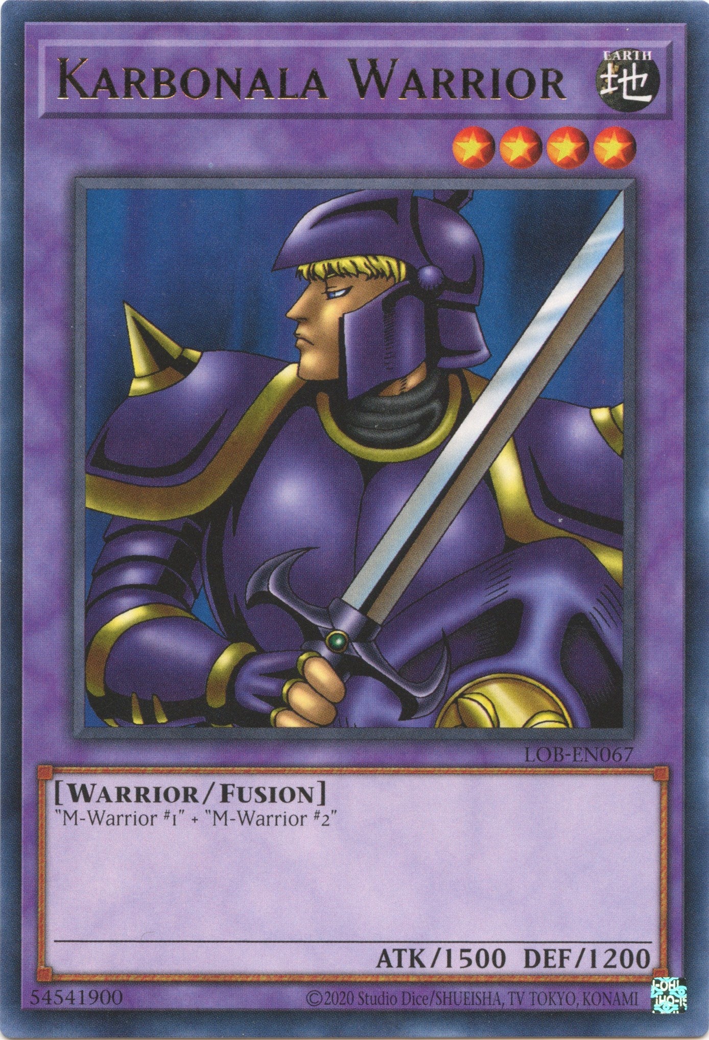 Karbonala Warrior (25th Anniversary) [LOB-EN067] Rare | Play N Trade Winnipeg