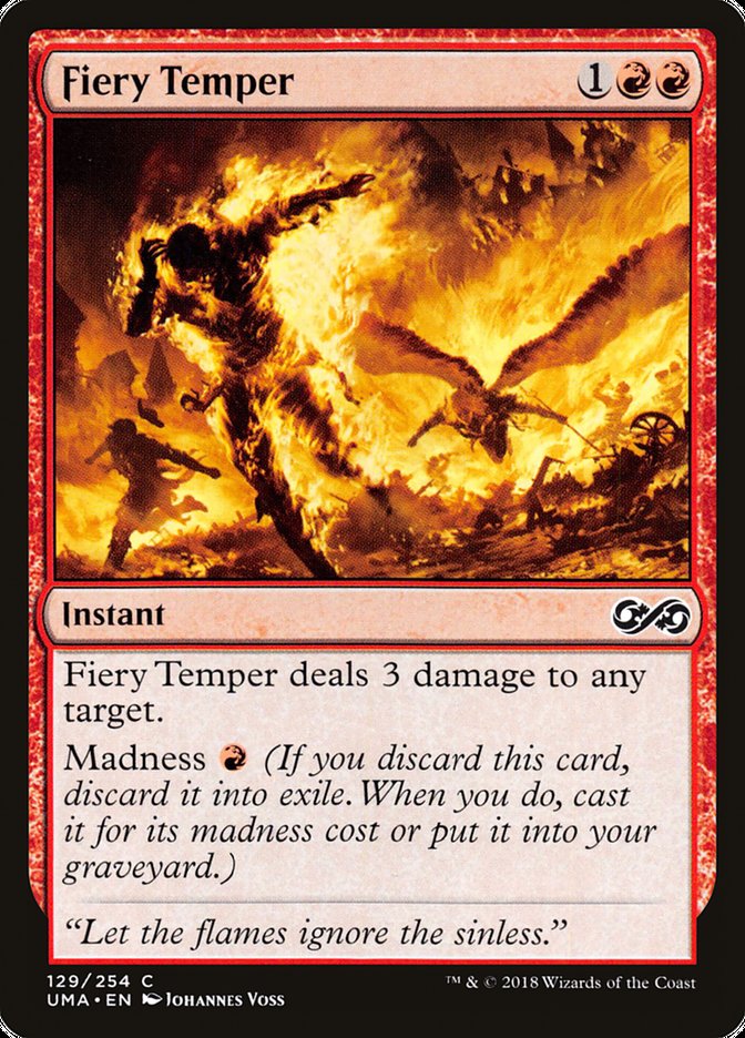 Fiery Temper [Ultimate Masters] | Play N Trade Winnipeg