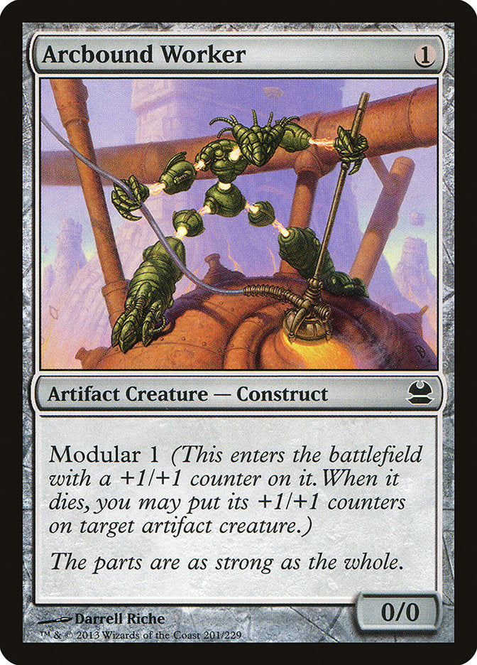 Arcbound Worker [Modern Masters] | Play N Trade Winnipeg