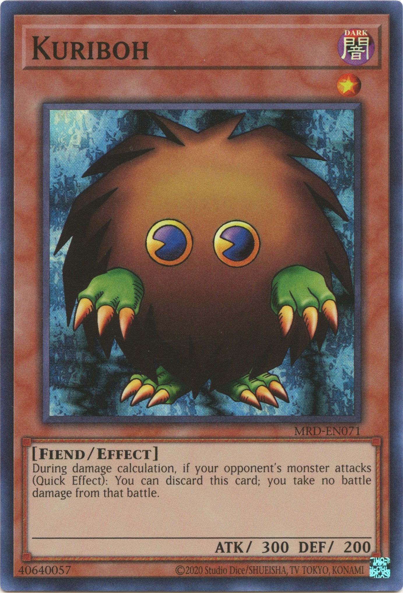 Kuriboh (25th Anniversary) [MRD-EN071] Super Rare | Play N Trade Winnipeg