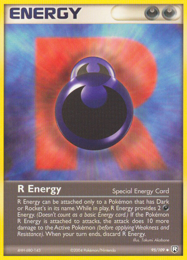 R Energy (95/109) [EX: Team Rocket Returns] | Play N Trade Winnipeg