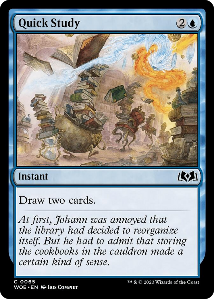 Quick Study [Wilds of Eldraine] | Play N Trade Winnipeg