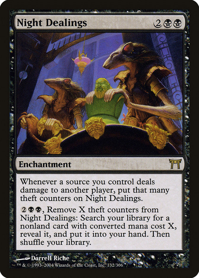Night Dealings [Champions of Kamigawa] | Play N Trade Winnipeg