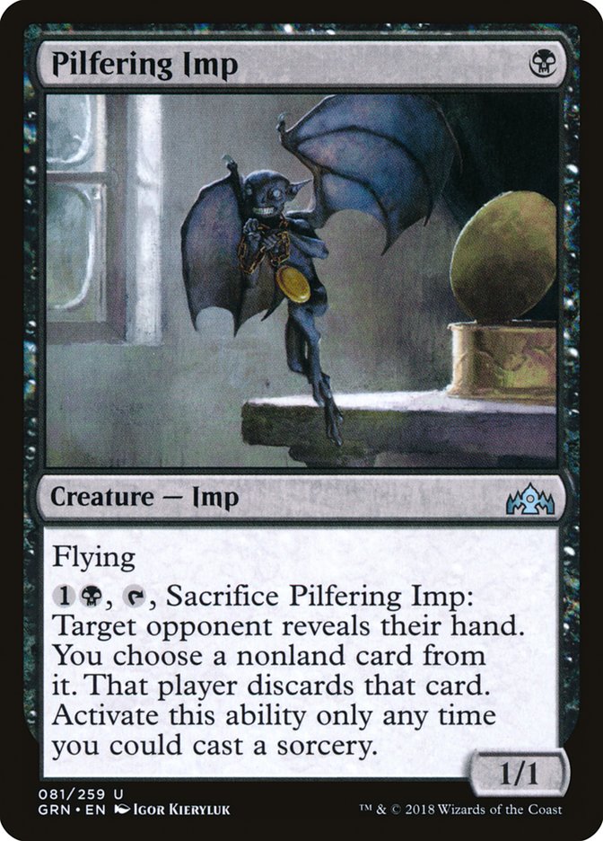 Pilfering Imp [Guilds of Ravnica] | Play N Trade Winnipeg