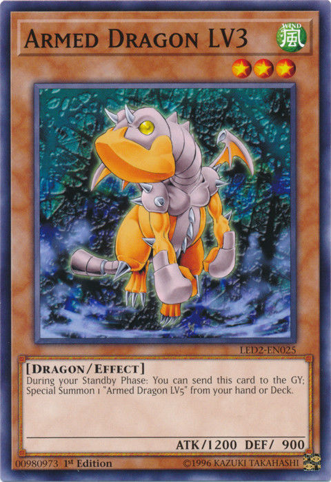 Armed Dragon LV3 [LED2-EN025] Common | Play N Trade Winnipeg