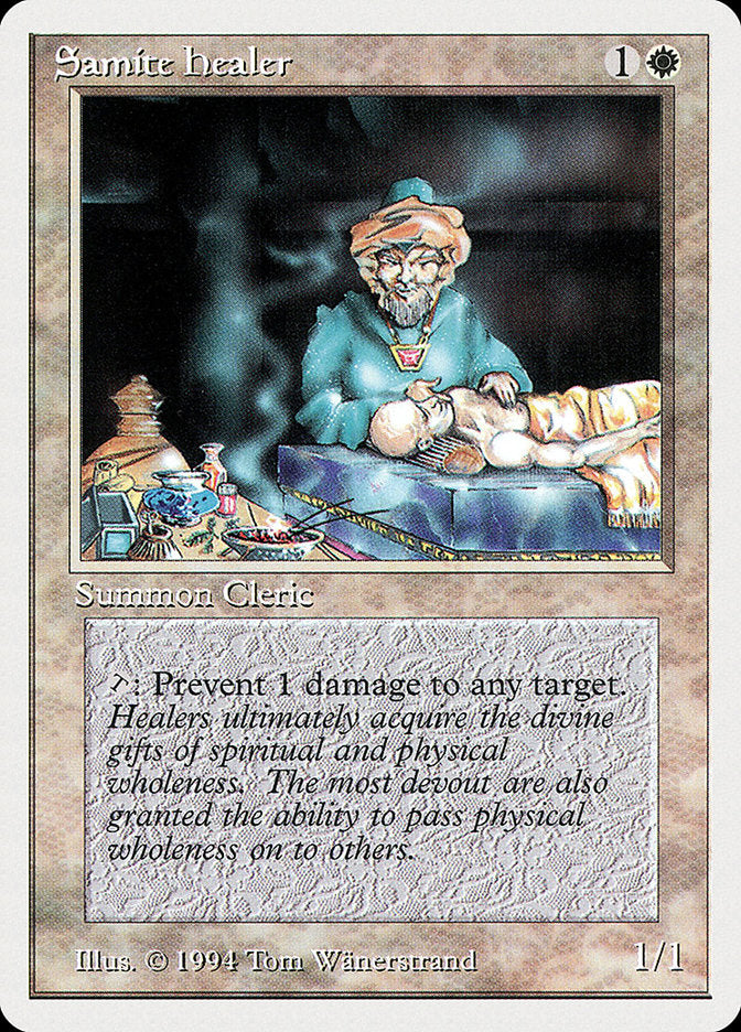 Samite Healer [Summer Magic / Edgar] | Play N Trade Winnipeg