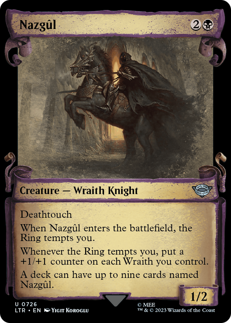 Nazgul (0726) [The Lord of the Rings: Tales of Middle-Earth Showcase Scrolls] | Play N Trade Winnipeg