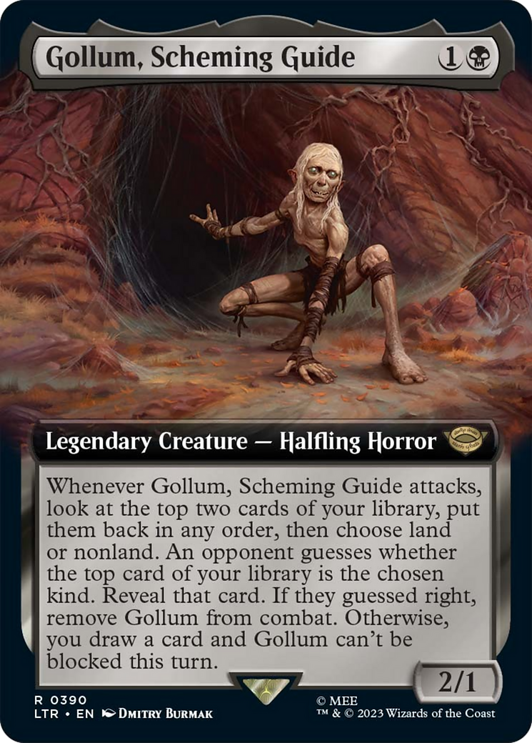 Gollum, Scheming Guide (Extended Art) [The Lord of the Rings: Tales of Middle-Earth] | Play N Trade Winnipeg