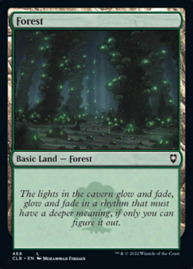 Forest (468) [Commander Legends: Battle for Baldur's Gate] | Play N Trade Winnipeg