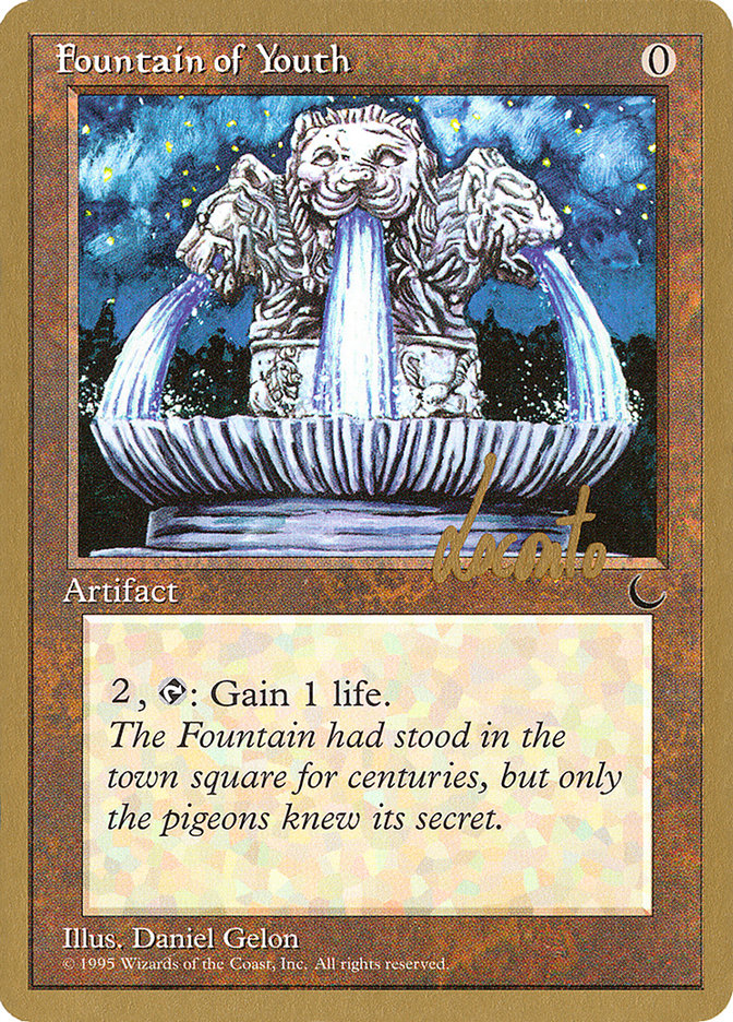 Fountain of Youth (Michael Loconto) [Pro Tour Collector Set] | Play N Trade Winnipeg