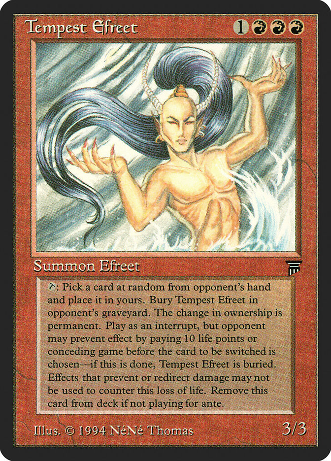 Tempest Efreet [Legends] | Play N Trade Winnipeg