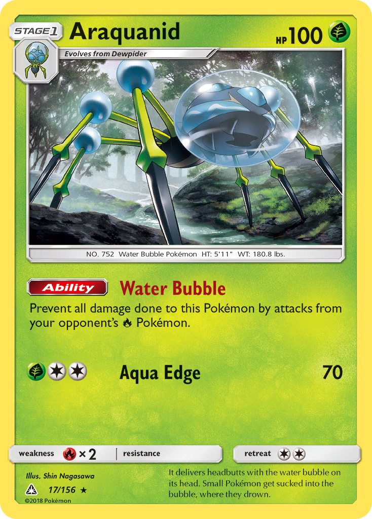 Araquanid (17/156) [Sun & Moon: Ultra Prism] | Play N Trade Winnipeg