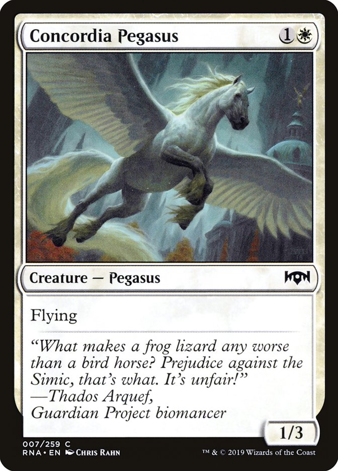 Concordia Pegasus [Ravnica Allegiance] | Play N Trade Winnipeg