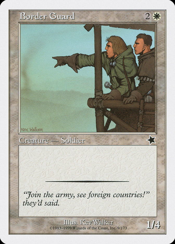 Border Guard [Starter 1999] | Play N Trade Winnipeg