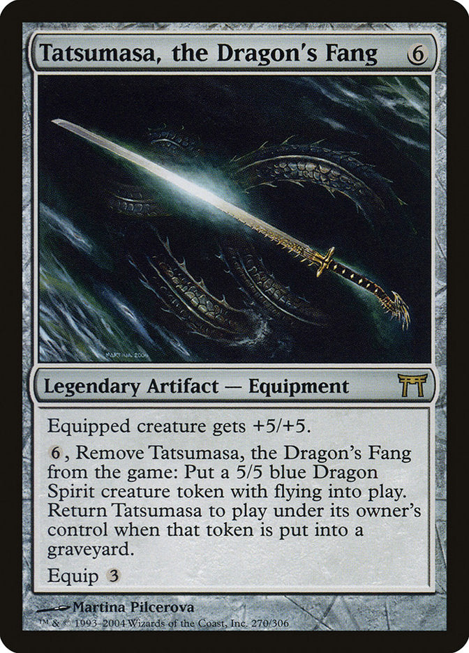 Tatsumasa, the Dragon's Fang [Champions of Kamigawa] | Play N Trade Winnipeg
