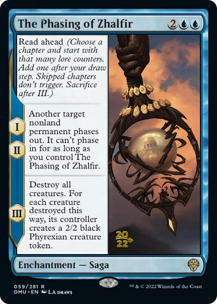 The Phasing of Zhalfir [Dominaria United Prerelease Promos] | Play N Trade Winnipeg