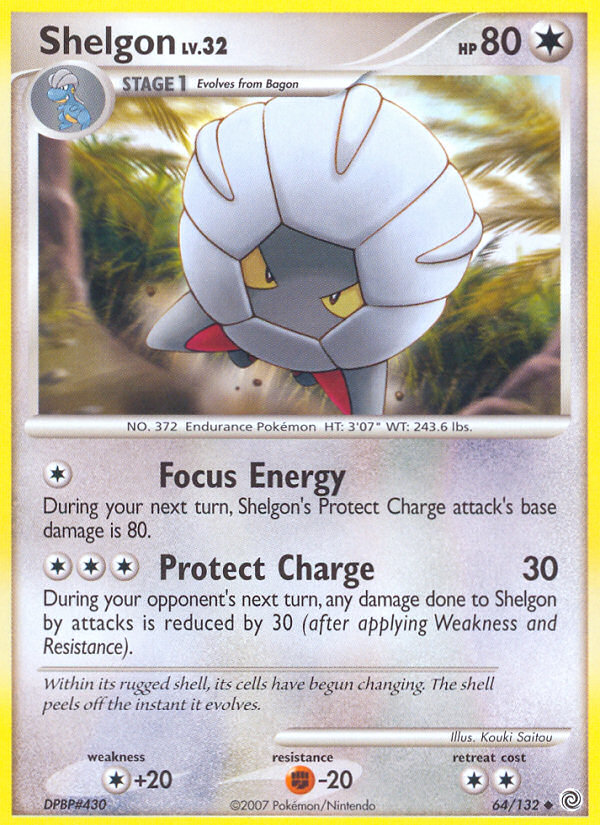 Shelgon (64/132) [Diamond & Pearl: Secret Wonders] | Play N Trade Winnipeg