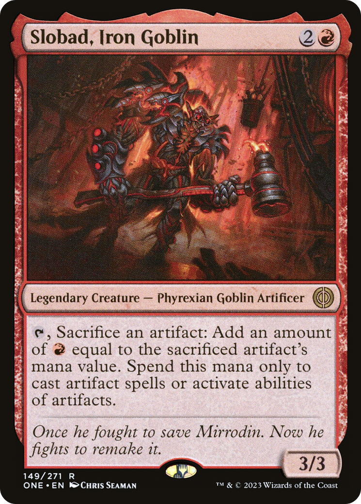 Slobad, Iron Goblin [Phyrexia: All Will Be One] | Play N Trade Winnipeg