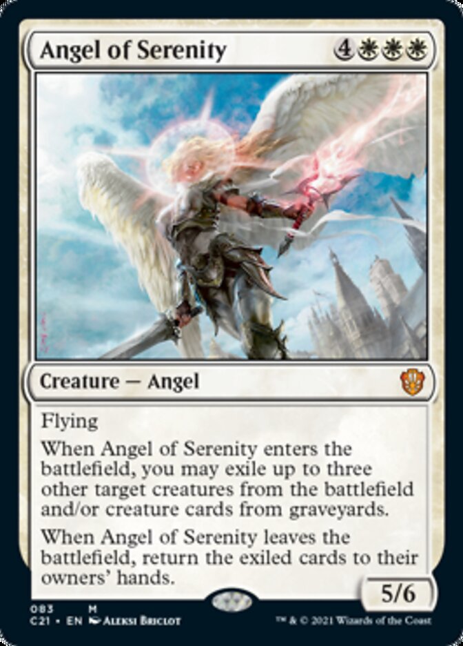 Angel of Serenity [Commander 2021] | Play N Trade Winnipeg