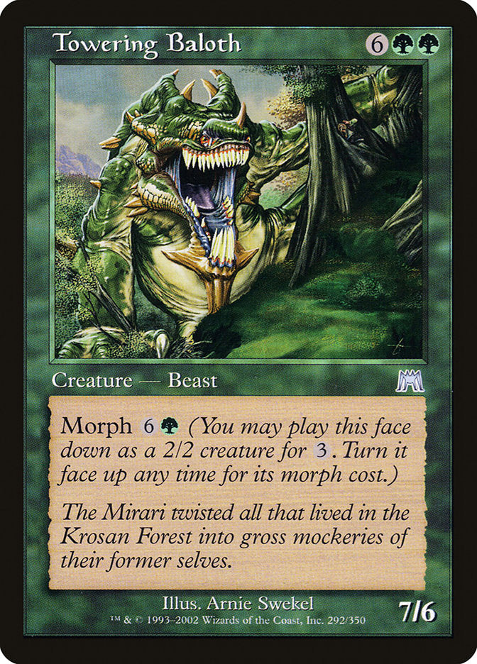 Towering Baloth [Onslaught] | Play N Trade Winnipeg