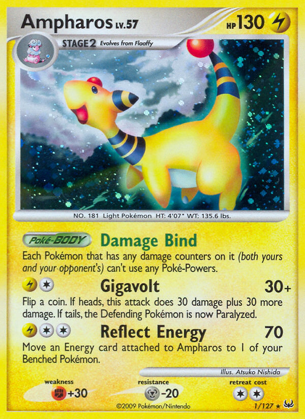 Ampharos (1/127) [Platinum: Base Set] | Play N Trade Winnipeg