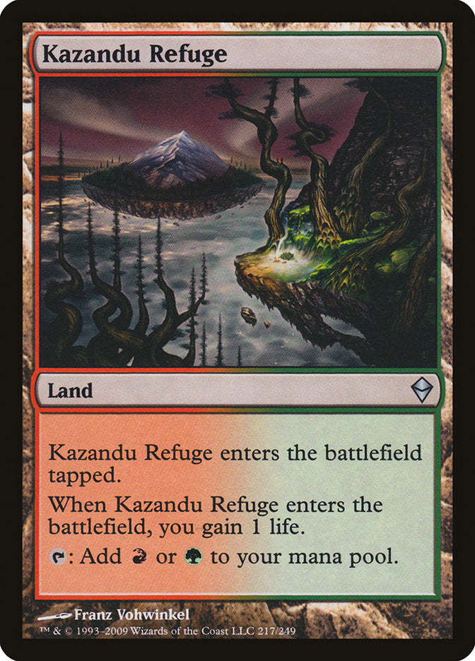 Kazandu Refuge [Zendikar] | Play N Trade Winnipeg