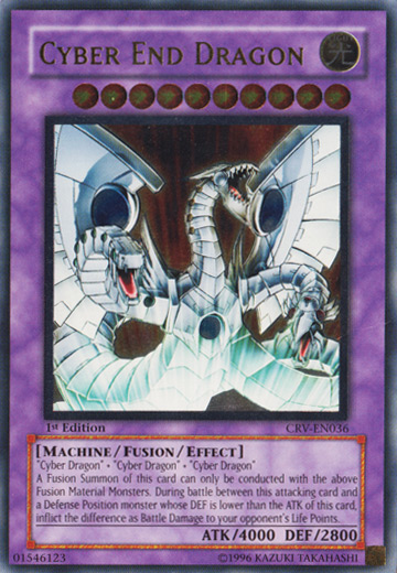 Cyber End Dragon [CRV-EN036] Ultimate Rare | Play N Trade Winnipeg