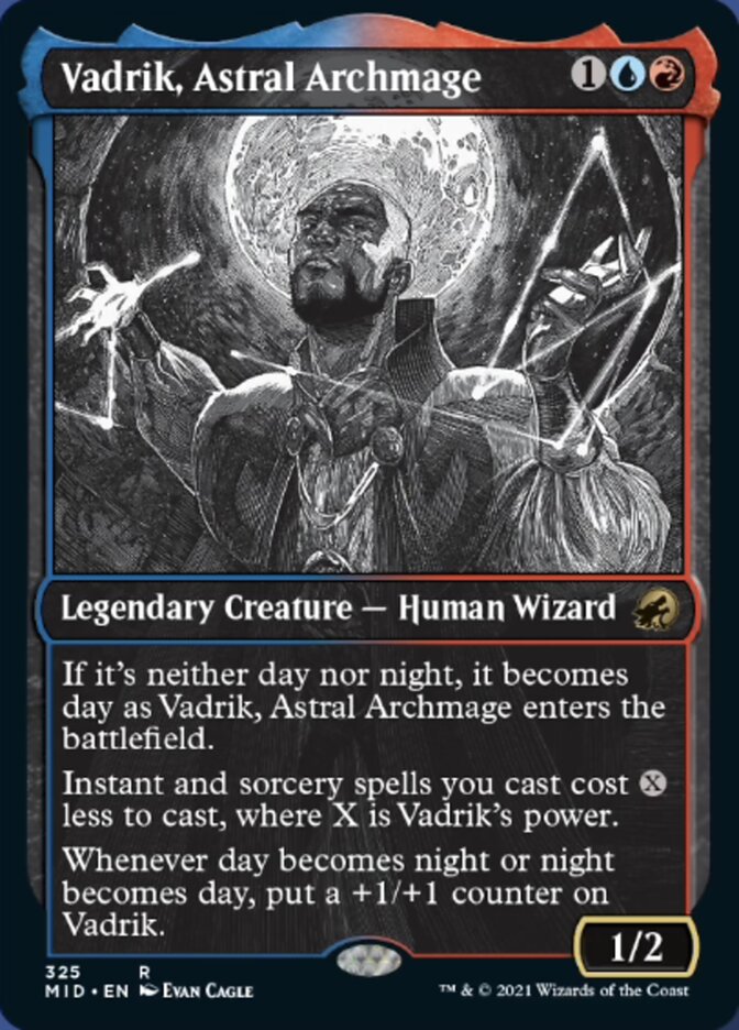 Vadrik, Astral Archmage (Showcase Eternal Night) [Innistrad: Midnight Hunt] | Play N Trade Winnipeg