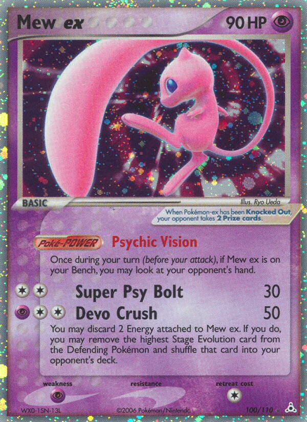 Mew ex (100/110) [EX: Holon Phantoms] | Play N Trade Winnipeg