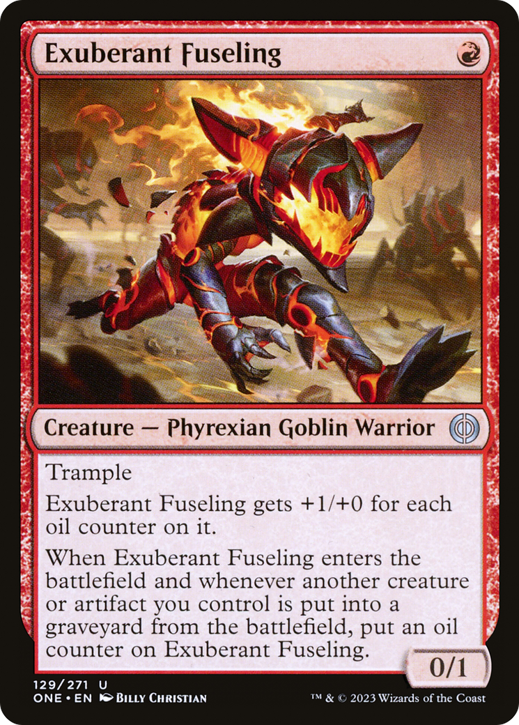 Exuberant Fuseling [Phyrexia: All Will Be One] | Play N Trade Winnipeg