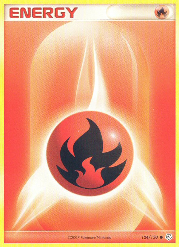 Fire Energy (124/130) [Diamond & Pearl: Base Set] | Play N Trade Winnipeg