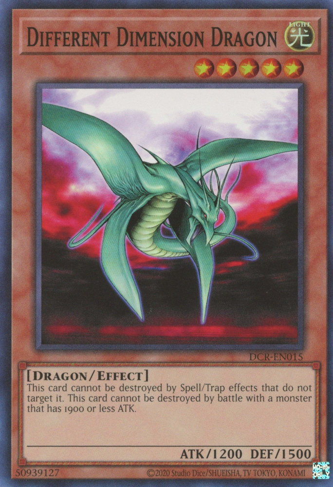 Different Dimension Dragon [DCR-EN015] Super Rare | Play N Trade Winnipeg