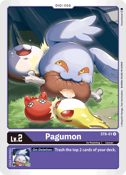 Pagumon [ST6-01] [Starter Deck: Venomous Violet] | Play N Trade Winnipeg