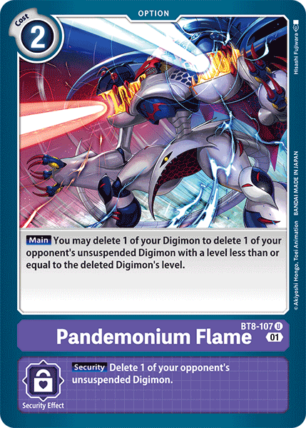 Pandemonium Flame [BT8-107] [New Awakening] | Play N Trade Winnipeg