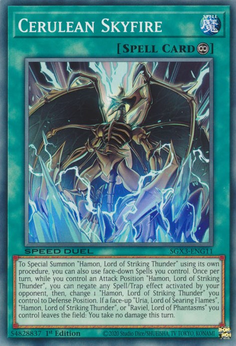 Cerulean Skyfire [SGX3-ENG11] Common | Play N Trade Winnipeg