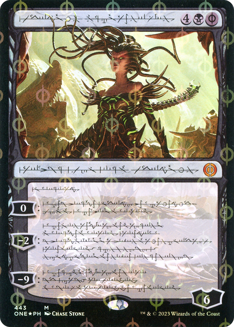 Vraska, Betrayal's Sting (Phyrexian Step-and-Compleat Foil) [Phyrexia: All Will Be One] | Play N Trade Winnipeg