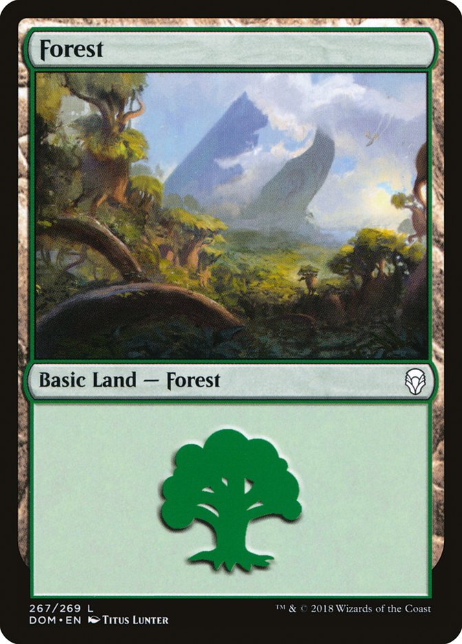 Forest (267) [Dominaria] | Play N Trade Winnipeg