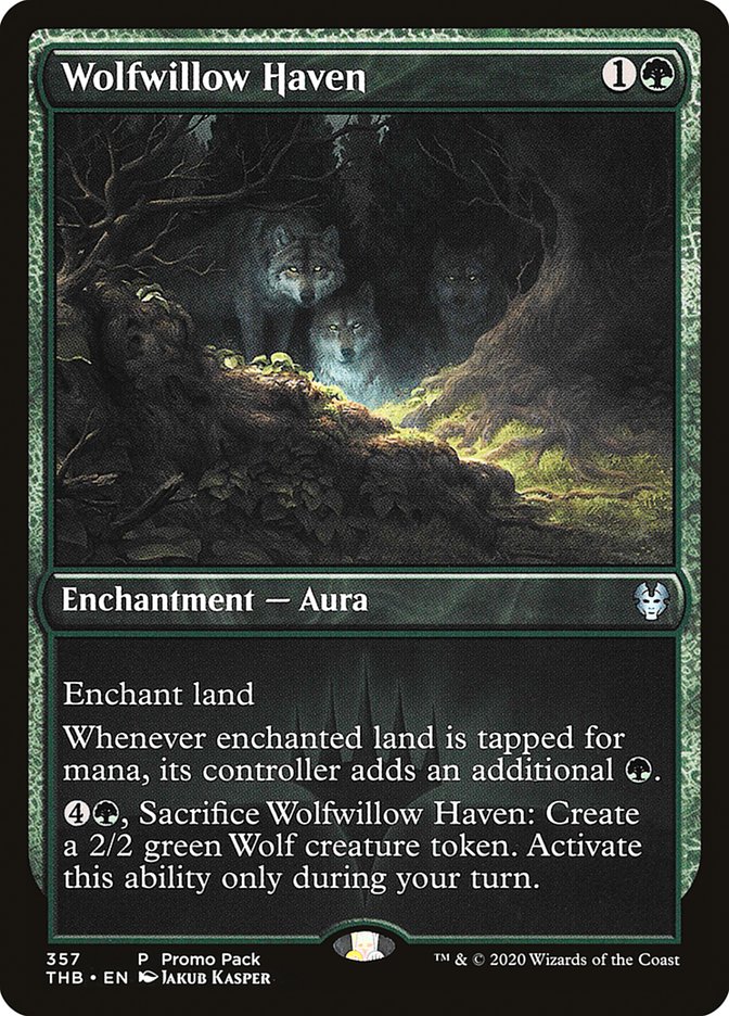 Wolfwillow Haven (Promo Pack) [Theros Beyond Death Promos] | Play N Trade Winnipeg