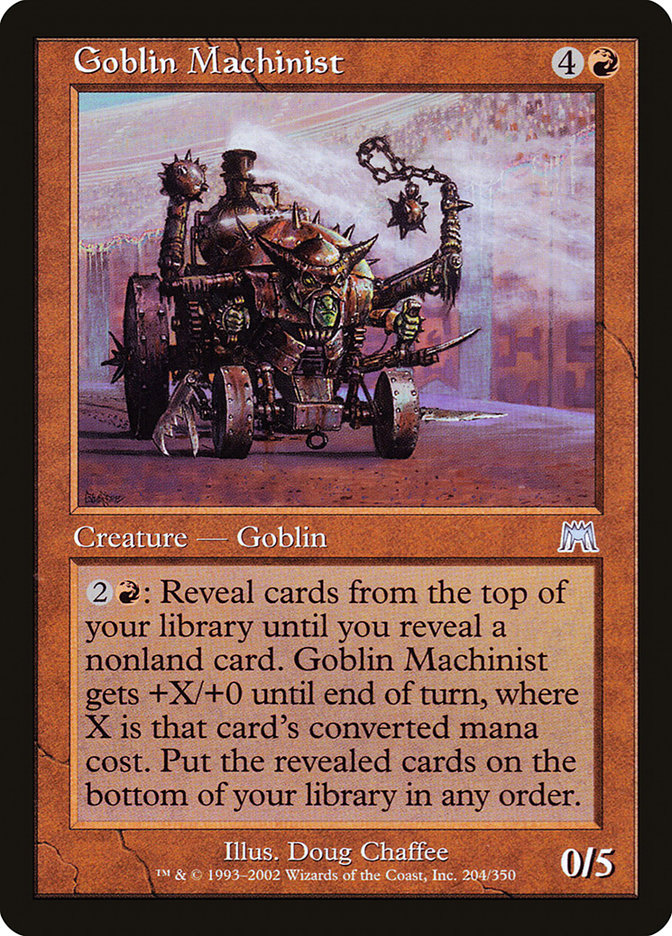 Goblin Machinist [Onslaught] | Play N Trade Winnipeg