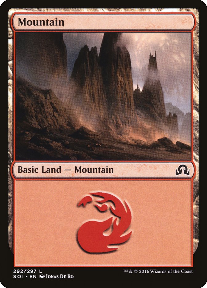 Mountain (292) [Shadows over Innistrad] | Play N Trade Winnipeg