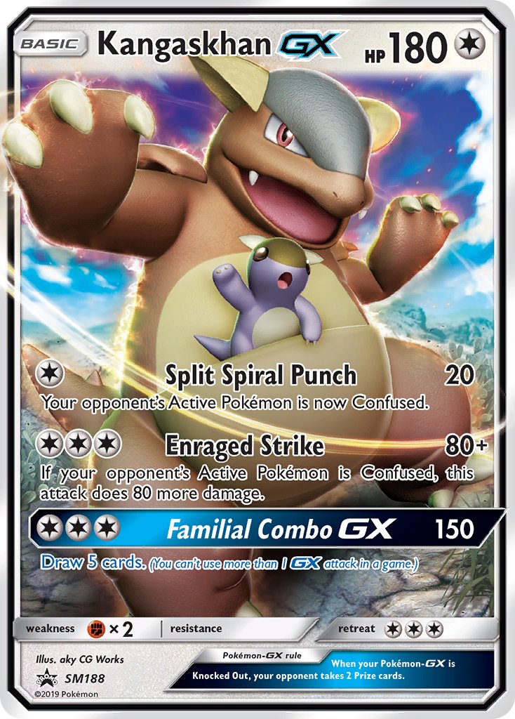 Kangaskhan GX (SM188) [Sun & Moon: Black Star Promos] | Play N Trade Winnipeg