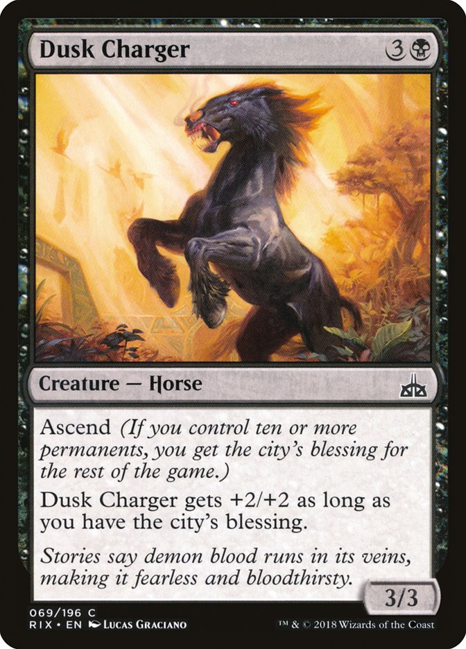 Dusk Charger [Rivals of Ixalan] | Play N Trade Winnipeg