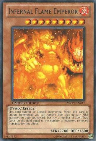 Infernal Flame Emperor [WCPP-EN011] Rare | Play N Trade Winnipeg